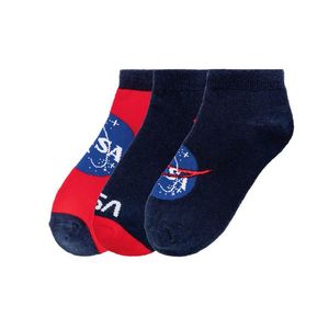 Chlapčenské členkové ponožky, 3 páry (35/38, NASA) vyobraziť
