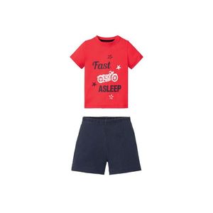 LUPILU® Chlapčenské pyžamo so šortkami (86/92, červená) vyobraziť