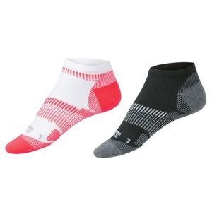 CRIVIT® Dámske bežecké ponožky, 2 páry (41/42, čierna / biela) vyobraziť