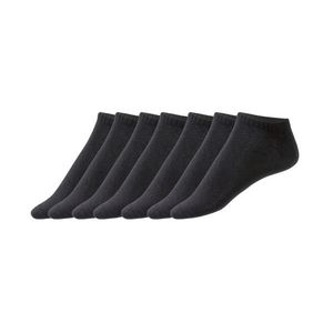 ESMARA® Dámske nízke ponožky BIO, 7 párov (35/38, čierna) vyobraziť