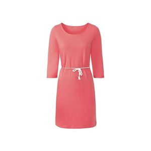 ESMARA® Dámske šaty s bavlnou (L (44/46), koralová) vyobraziť