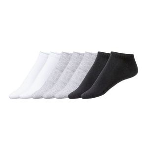 ESMARA® Dámske nízke ponožky BIO, 7 párov (35/38, čierna / šedá / biela ) vyobraziť