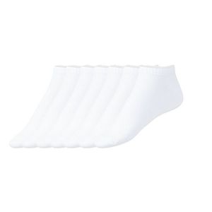 LIVERGY® Pánske nízke ponožky BIO, 7 párov (43/46, biela) vyobraziť