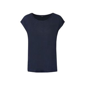 ESMARA® Dámske ľanové vzdušné tričko (XS (32/34), tmavomodrá) vyobraziť