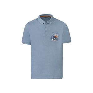 LIVERGY® Pánske polo tričko "Regular Fit" (M (48/50), modrá) vyobraziť