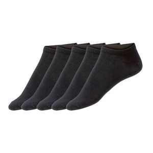 ESMARA® Dámske nízke ponožky, 5 párov (39/42, čierna) vyobraziť