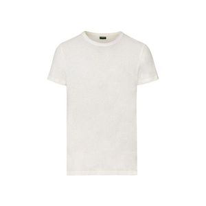 LIVERGY® Pánske ľanové tričko (S (44/46), biela) vyobraziť