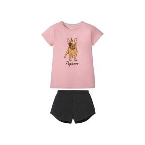 PEPPERTS® Dievčenské krátke pyžamo (146/152, bledoružová) vyobraziť