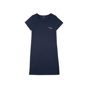 ESMARA® Dámska nočná košeľa BIO (XS (32/34), námornícka modrá) vyobraziť