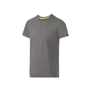 CRIVIT® Pánske funkčné tričko (L (52/54), pruhy / šedá) vyobraziť