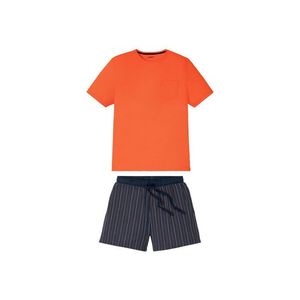 LIVERGY® Pánske krátke pyžamo (M (48/50), oranžová) vyobraziť