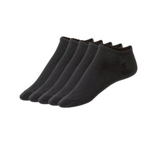 ESMARA® Dámske ponožky s bavlnou, 5 párov (39/42, čierna) vyobraziť