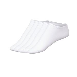 ESMARA® Dámske ponožky s bavlnou, 5 párov (35/38, biela) vyobraziť