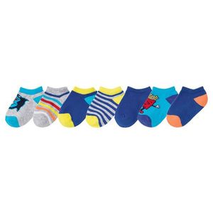 LUPILU® Chlapčenské ponožky, 7 párov (27/30, vzor / modrá / šedá ) vyobraziť