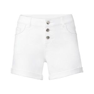 ESMARA® Dámske rifľové šortky (34, biela) vyobraziť