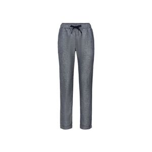 ESMARA® Dámske ľanové nohavice (36, navy modrá / chambray) vyobraziť