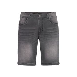 LIVERGY® Pánske rifľové šortky (54, šedá) vyobraziť