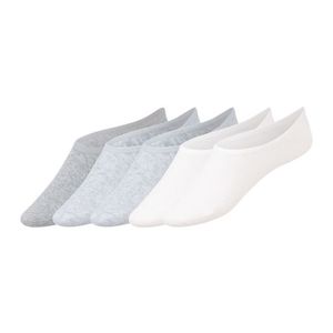 ESMARA® Dámske nízke ponožky, 5 párov (35/38, biela / šedá) vyobraziť