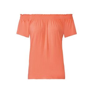 ESMARA® Dámske tričko s odhalenými ramenami (L (44/46), koralová) vyobraziť