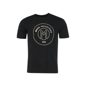 MEXX Pánske bavlnené tričko (S, čierna) vyobraziť