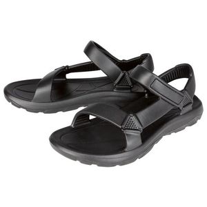 LIVERGY® Pánske sandále / šľapky (46, čierna) vyobraziť