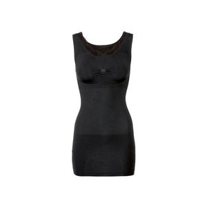ESMARA® Dámske formujúce bezšvové spodné šaty (XXL (52/54), čierna, široké ramienka ) vyobraziť