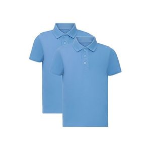 DUMY Chlapčenské polo tričko, 2 kusy (110/116, modrá) vyobraziť