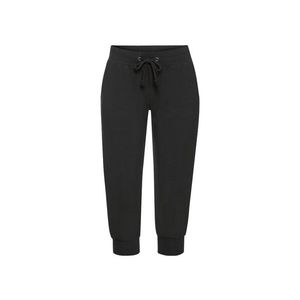 ESMARA® Dámske capri tepláky s bavlnou (XS (32/34), čierna) vyobraziť