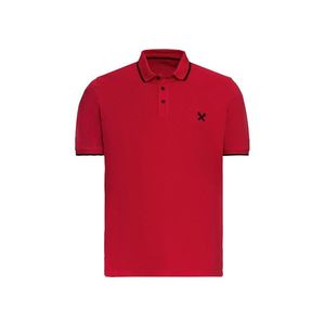 LIVERGY® Pánske polo tričko XXL (3XL (64/66), červená) vyobraziť