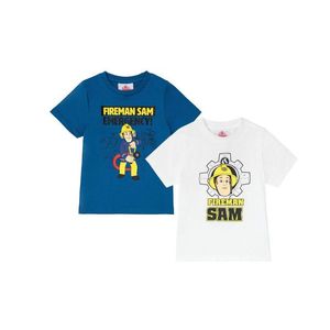 DUMY Chlapčenské tričko s potlačou, 2 kusy (98/104, Požiarnik Sam ) vyobraziť