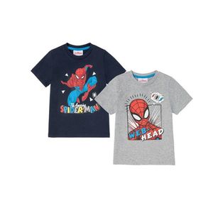 DUMY Chlapčenské tričko s potlačou, 2 kusy (98/104, Spider-Man) vyobraziť