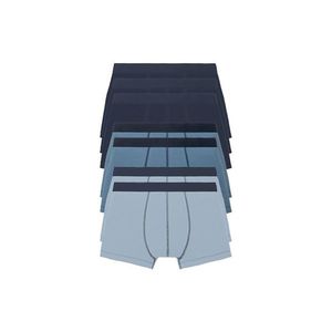 LIVERGY® Pánske bavlnené boxerky, 7 kusov (M, námornícka modrá ) vyobraziť