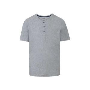 LIVERGY® Pánske pyžamové tričko BIO (M (48/50), šedá) vyobraziť