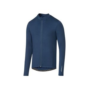 CRIVIT® Pánske cyklistické tričko s dlhým rukávom (L (52/54), modrá) vyobraziť