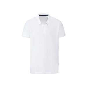 LIVERGY® Pánske polo tričko „Slim Fit" (XXL (60/62), biela) vyobraziť
