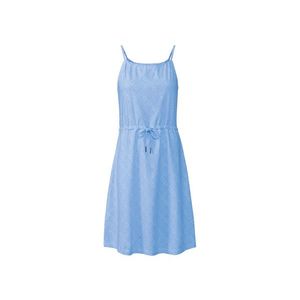 ESMARA® Dámske bavlnené šaty (XS (32/34), vzor/modrá) vyobraziť