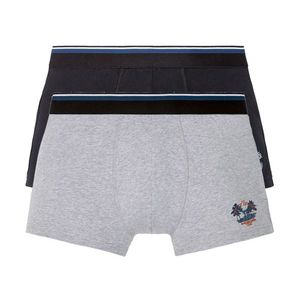 LIVERGY® Pánske boxerky, 2 kusy (L, šedá) vyobraziť