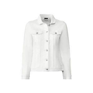 ESMARA® Dámska rifľová bunda (44, biela) vyobraziť