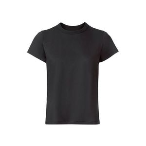 ESMARA® Dámske tričko z mercerovanej bavlny (XS (32/34), čierna) vyobraziť
