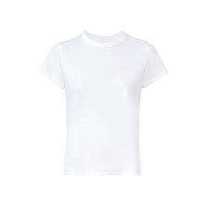 ESMARA® Dámske tričko z mercerovanej bavlny (L (44/46), biela) vyobraziť