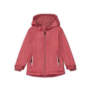LUPILU® Dievčenská softšelová bunda (86/92, vzorovaná červená) vyobraziť