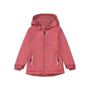 LUPILU® Dievčenská softšelová bunda (110/116, vzorovaná červená) vyobraziť