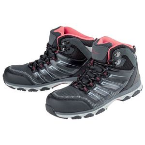CRIVIT® Detská trekingová obuv (35, čierna / červená) vyobraziť