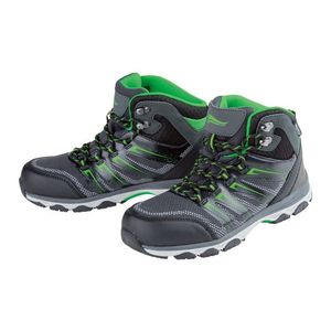 CRIVIT® Detská trekingová obuv (36, čierna / zelená) vyobraziť