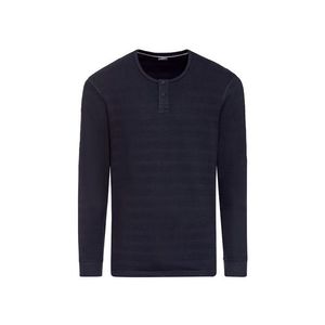 LIVERGY® Pánske tričko s dlhým rukávom (M (48/50), námornícka modrá) vyobraziť