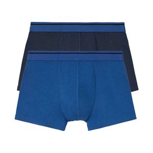 LIVERGY® Pánske boxerky BIO, 2 kusy (M, námornícka modrá ) vyobraziť