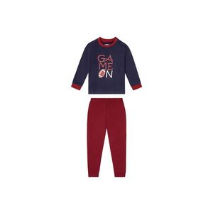 LUPILU® Chlapčenské pyžamo (86/92, námornícka modrá/červená) vyobraziť