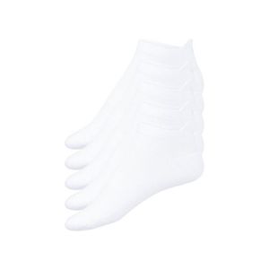 CRIVIT® Dámske nízke ponožky, 5 párov (39-40, biela) vyobraziť