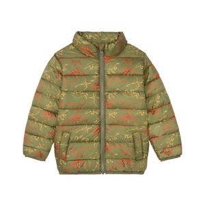 LUPILU® Chlapčenská prešívaná bunda (86, vzor, zelená) vyobraziť