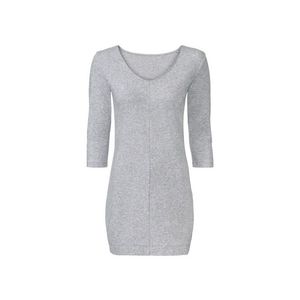 ESMARA® Dámske dlhé bavlnené tričko BIO (S (36/38), šedá) vyobraziť